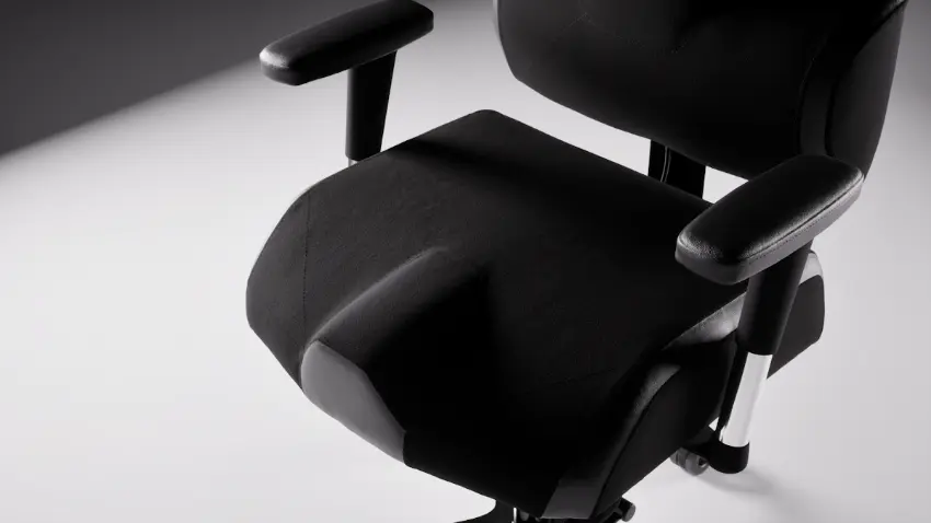 Detail sedadla a nastaviteľných podrúčok stoličky Therapia Energy+